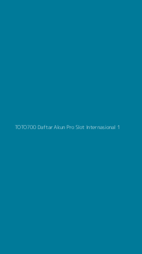 Tampilan Antarmuka Aplikasi Toto700 Daftar Akun Pro Slot Internasional - 1