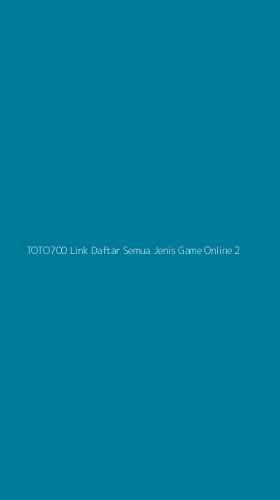 Tampilan Antarmuka Aplikasi Toto700 Link Daftar Semua Jenis Game Online - 2