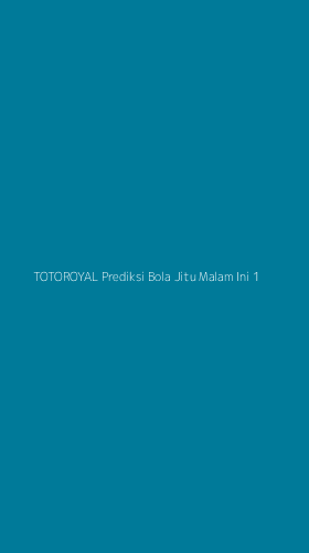 Tampilan Antarmuka Aplikasi Totoroyal Prediksi Bola Jitu Malam Ini - 1