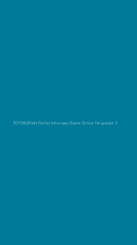 Tampilan Antarmuka Aplikasi Totorupiah Portal Informasi Game Online Terupdate - 3