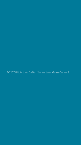 Tampilan Antarmuka Aplikasi Toyotaplay Link Daftar Semua Jenis Game Online - 3