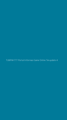 Tampilan Antarmuka Aplikasi Tumpah777 Portal Informasi Game Online Terupdate - 4