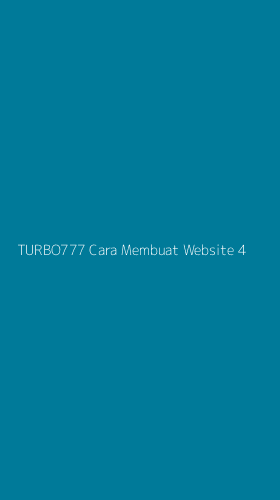Tampilan Antarmuka Aplikasi Turbo777 Cara Membuat Website - 4