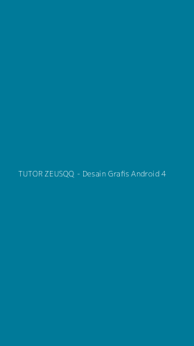 Tampilan Antarmuka Aplikasi TUTOR ZEUSQQ - Desain Grafis Android - 4