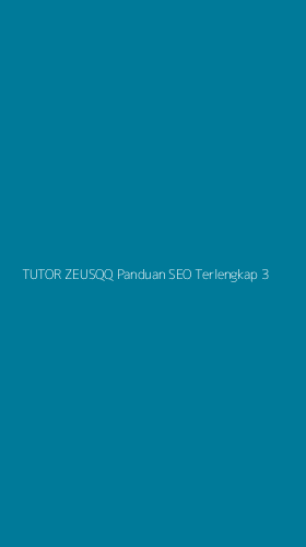 Tampilan Antarmuka Aplikasi Tutor Zeusqq Panduan Seo Terlengkap - 3