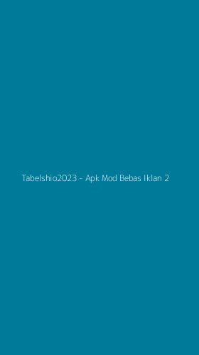 Tampilan Antarmuka Aplikasi Tabelshio2023 - Apk Mod Bebas Iklan - 2