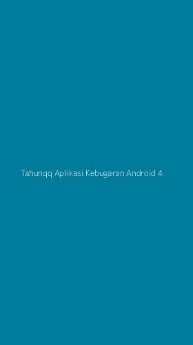 Tampilan Antarmuka Aplikasi Tahunqq Aplikasi Kebugaran Android - 4