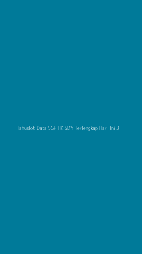 Tampilan Antarmuka Aplikasi Tahuslot Data Sgp Hk Sdy Terlengkap Hari Ini - 3