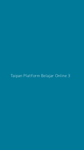 Tampilan Antarmuka Aplikasi Taipan Platform Belajar Online - 3