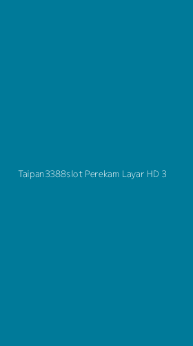 Tampilan Antarmuka Aplikasi Taipan3388slot Perekam Layar Hd - 3