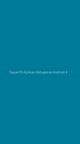 Tampilan Antarmuka Aplikasi Taipan78 Aplikasi Kebugaran Android - 4
