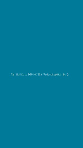 Tampilan Antarmuka Aplikasi Taji Bali Data Sgp Hk Sdy Terlengkap Hari Ini - 2