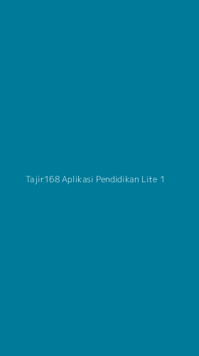 Tampilan Antarmuka Aplikasi Tajir168 Aplikasi Pendidikan Lite - 1