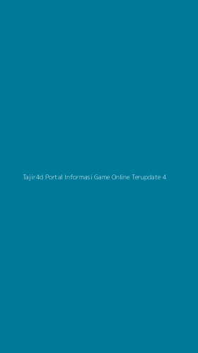 Tampilan Antarmuka Aplikasi Tajir4d Portal Informasi Game Online Terupdate - 4