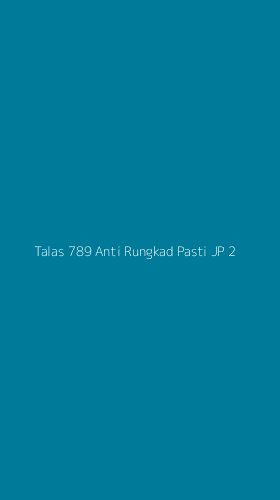 Tampilan Antarmuka Aplikasi Talas 789 Anti Rungkad Pasti Jp - 2