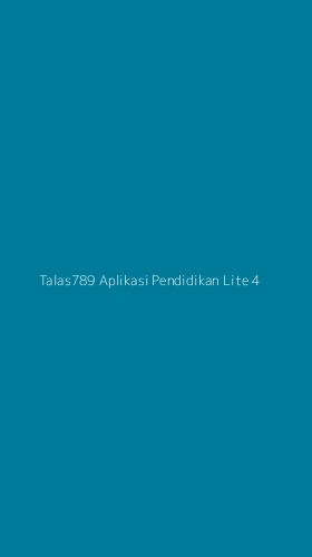 Tampilan Antarmuka Aplikasi Talas789 Aplikasi Pendidikan Lite - 4