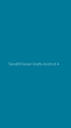 Tampilan Antarmuka Aplikasi Talas89 Desain Grafis Android - 4
