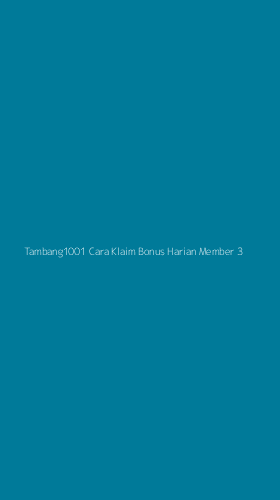Tampilan Antarmuka Aplikasi Tambang1001 Cara Klaim Bonus Harian Member - 3