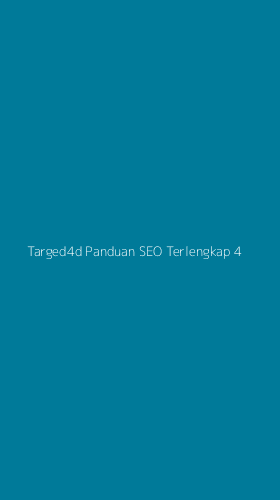 Tampilan Antarmuka Aplikasi Targed4d Panduan Seo Terlengkap - 4