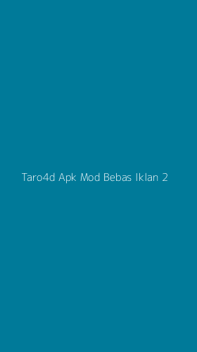 Tampilan Antarmuka Aplikasi Taro4d Apk Mod Bebas Iklan - 2