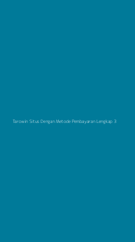 Tampilan Antarmuka Aplikasi Tarowin Situs Dengan Metode Pembayaran Lengkap - 3
