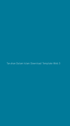 Tampilan Antarmuka Aplikasi Taruhan Dalam Islam Download Template Web - 3