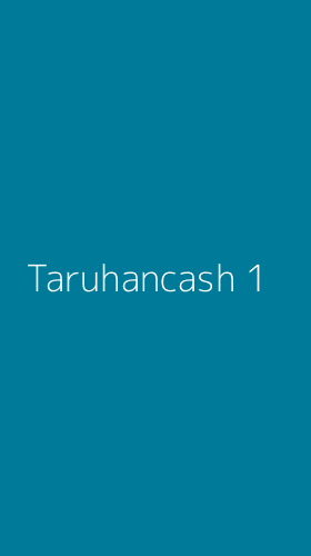 Tampilan Antarmuka Aplikasi Taruhancash - 1