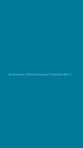 Tampilan Antarmuka Aplikasi Taruhantoto Online Download Template Web - 2