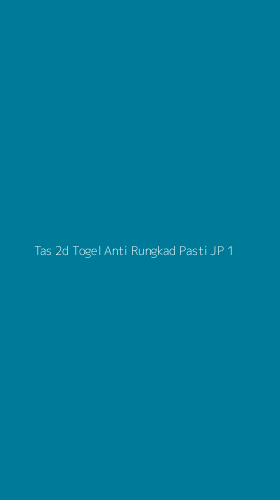 Tampilan Antarmuka Aplikasi Tas 2d Togel Anti Rungkad Pasti Jp - 1