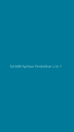 Tampilan Antarmuka Aplikasi Tatik88 Aplikasi Pendidikan Lite - 1