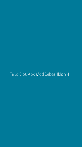 Tampilan Antarmuka Aplikasi Tato Slot Apk Mod Bebas Iklan - 4
