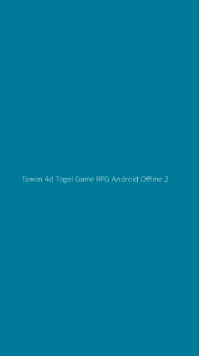 Tampilan Antarmuka Aplikasi Tawon 4d Togel Game Rpg Android Offline - 2