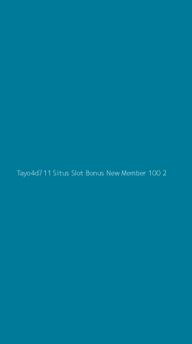 Tampilan Antarmuka Aplikasi Tayo4d711 Situs Slot Bonus New Member 100 - 2