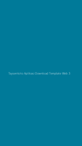 Tampilan Antarmuka Aplikasi Taysentoto Aplikasi Download Template Web - 3