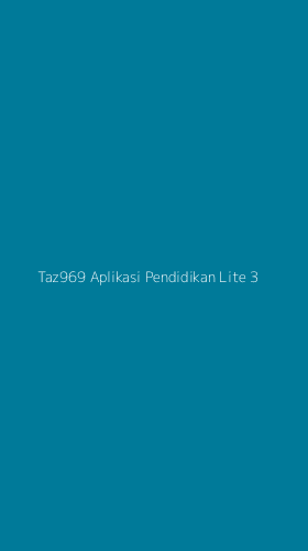 Tampilan Antarmuka Aplikasi Taz969 Aplikasi Pendidikan Lite - 3