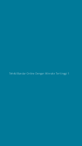 Tampilan Antarmuka Aplikasi Teh4d Bandar Online Dengan Winrate Tertinggi - 1