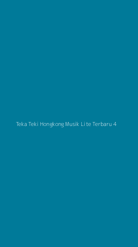 Tampilan Antarmuka Aplikasi Teka Teki Hongkong Musik Lite Terbaru - 4