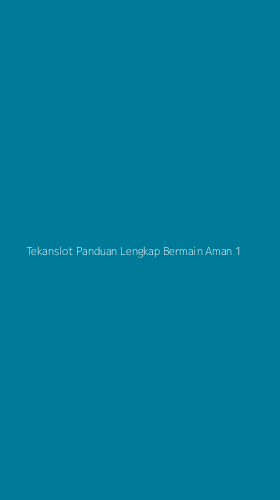 Tampilan Antarmuka Aplikasi Tekanslot Panduan Lengkap Bermain Aman - 1