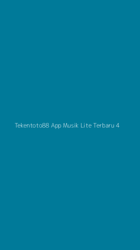 Tampilan Antarmuka Aplikasi Tekentoto88 App Musik Lite Terbaru - 4