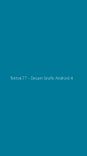 Tampilan Antarmuka Aplikasi Tektok77 - Desain Grafis Android - 4
