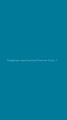 Tampilan Antarmuka Aplikasi Telagatogel App Download Premium Gratis - 1