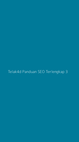Tampilan Antarmuka Aplikasi Telak4d Panduan Seo Terlengkap - 3