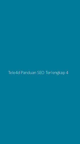 Tampilan Antarmuka Aplikasi Tele4d Panduan Seo Terlengkap - 4