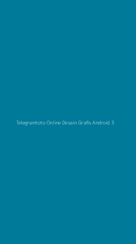 Tampilan Antarmuka Aplikasi Telegramtoto Online Desain Grafis Android - 3