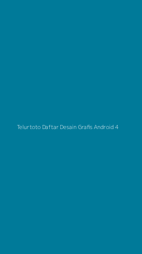 Tampilan Antarmuka Aplikasi Telurtoto Daftar Desain Grafis Android - 4