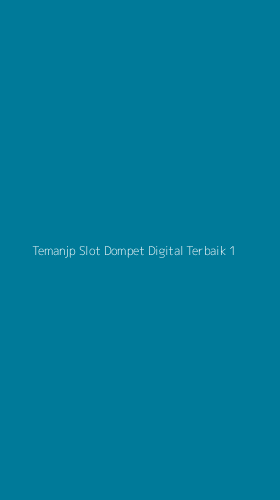 Tampilan Antarmuka Aplikasi Temanjp Slot Dompet Digital Terbaik - 1