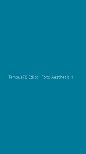 Tampilan Antarmuka Aplikasi Tembus78 Editor Foto Aesthetic - 1