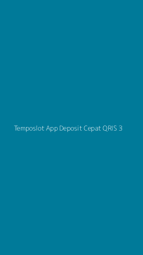 Tampilan Antarmuka Aplikasi Temposlot App Deposit Cepat Qris - 3