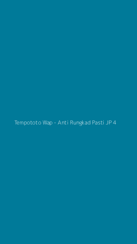 Tampilan Antarmuka Aplikasi Tempototo Wap - Anti Rungkad Pasti JP - 4