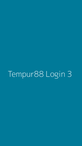 Tampilan Antarmuka Aplikasi Tempur88 Login - 3